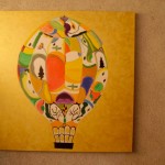 Miki Pedro Evasioni 100x100 tecnica mista